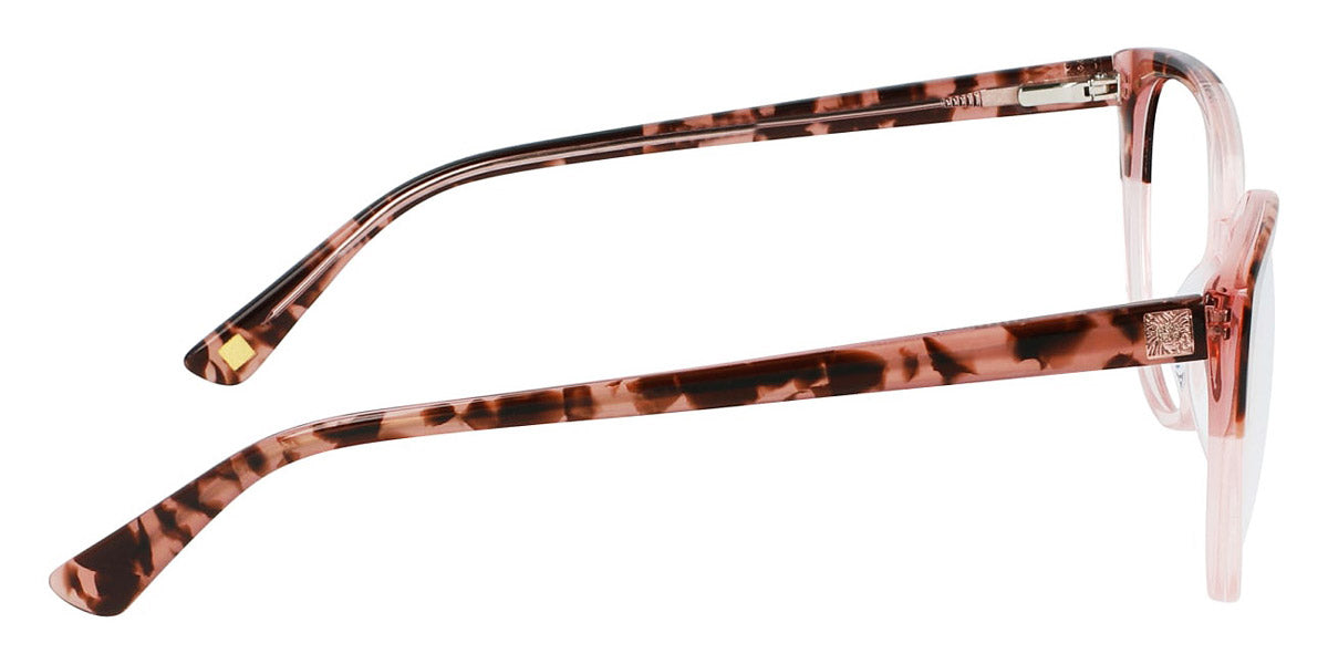 buy Anne Klein Women's Blush Cat-Eye Eyeglasses