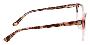 buy Anne Klein Women's Blush Cat-Eye Eyeglasses