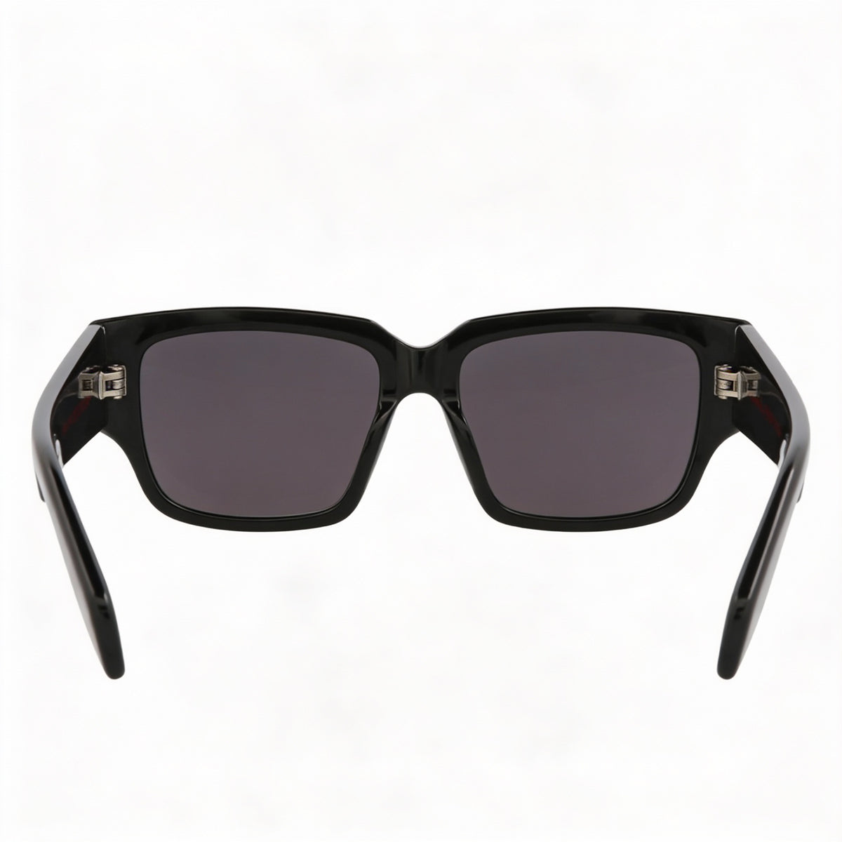 Alexander McQueen AM0329S Black Square Sunglasses for Women, 56mm, Photo 3