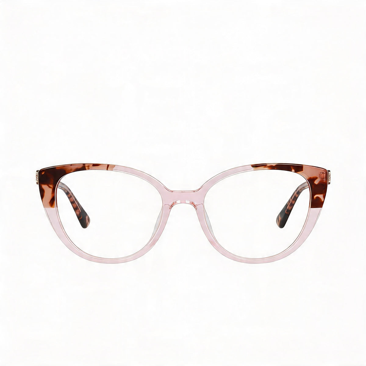 Anne Klein Ak5092 Blush Crystal Cat Eye Eyeglasses for Men, Photo 2