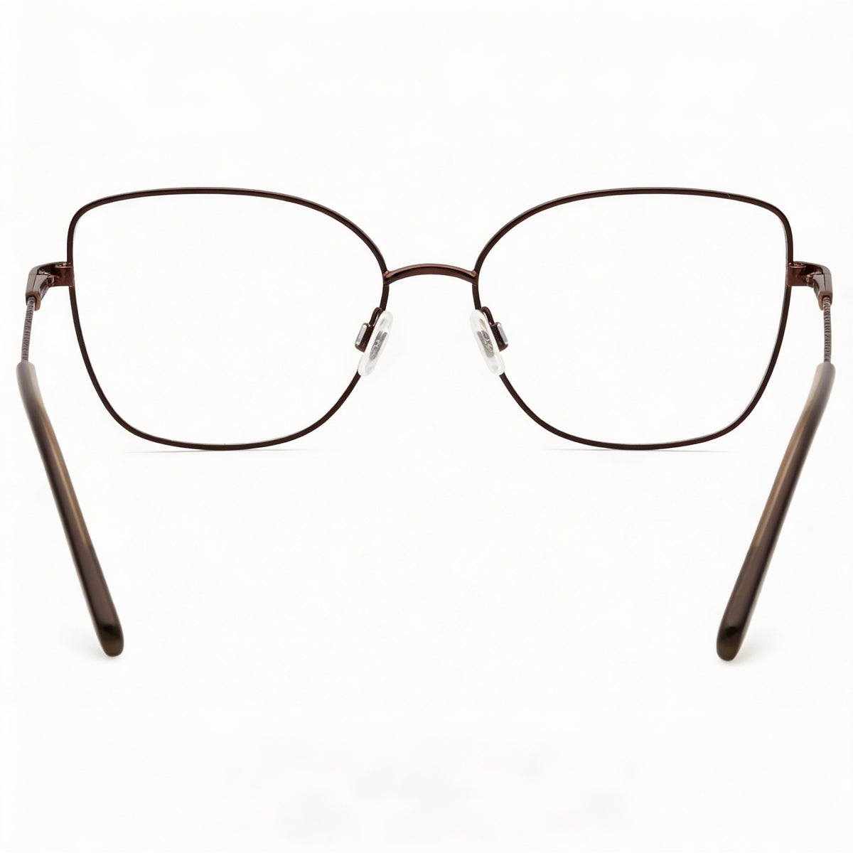 Anne Klein Ak5099 Mocha Rectangle Eyeglasses for Men, Metal 53mm, Photo 2