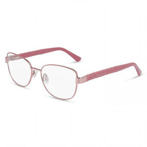Anne Klein AK5101 Rose Gold Square Eyeglasses for Men, Acetate frame
