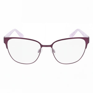 Anne Klein AK5122 Square Eyeglasses for Women — front view, Acetate