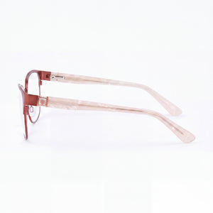 Anne Klein Ak5122 Rectangle Eyeglasses Unisex — front view, Acetate