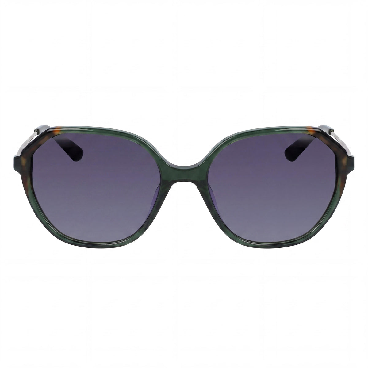 Gafas de sol redondas para mujer Anne Klein AK7075, color oliva, 55 mm, Photo 2