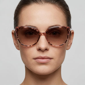 Anne Klein Ak7077 Havana Sunglasses Women — lifestyle wear, garden parties and weekend brunches