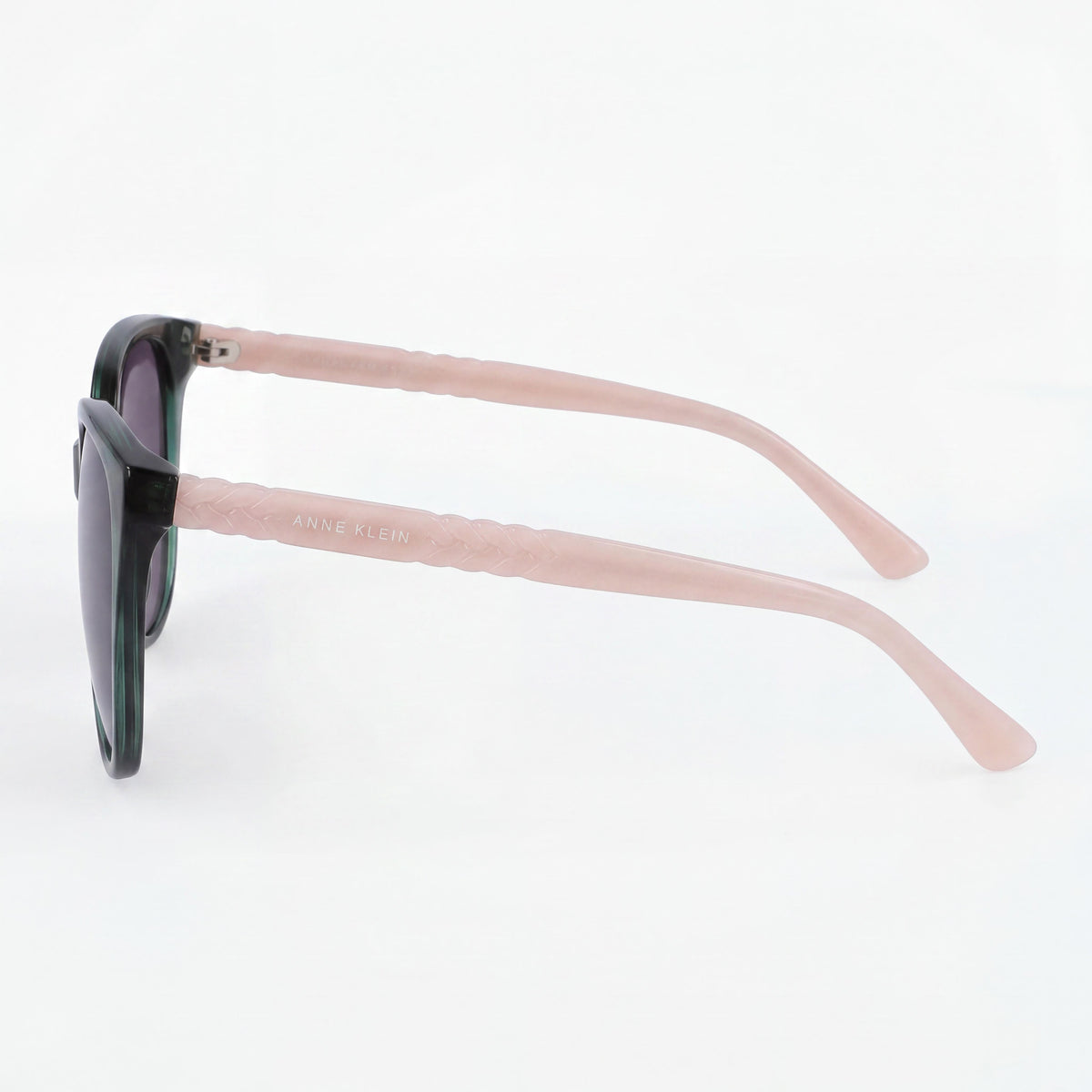Gafas de sol rectangulares Anne Klein Ak7085 Olive Crystal para mujer, 57 mm, Photo 3