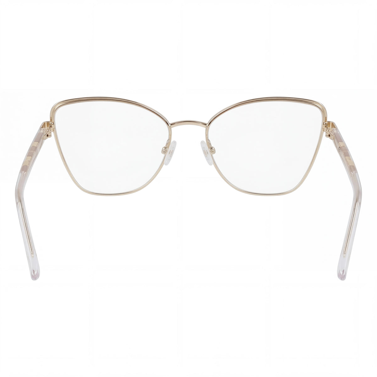 Anne Klein AK 5112 Gold Cat Eye Eyeglasses for Women, Photo 3