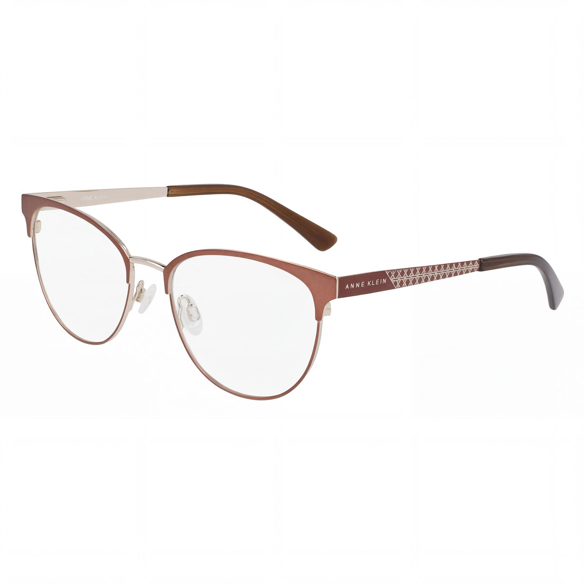 Anne Klein AK5110 Mocha Cat Eye Eyeglasses for Women, Photo 1
