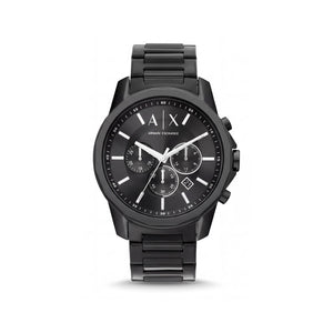 Armani Exchange AX1722 Black Stainless Steel Men's Watch, 44mm