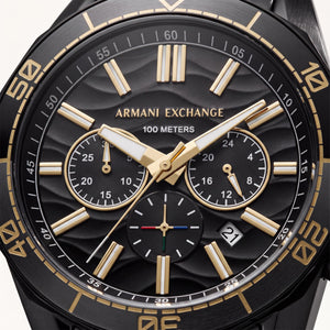 Armani Exchange AX1963 Men's Watch — front view, Quartz movement 44mm
