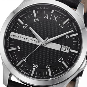 Armani Exchange AX2101 Men's Watch — front view, Quartz movement 40mm