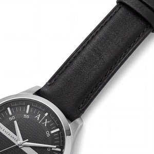 Armani Exchange AX2101 Men's Watch — side view, Silver case 40mm