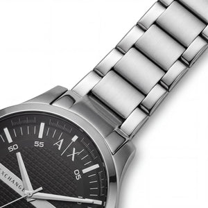 Armani Exchange Men's Watch — side view, Stainless Steel case 46mm