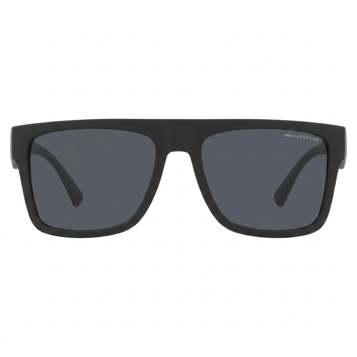 Armani Exchange Modern Minimalist Matte Black Sunglasses for Men, 55mm, Photo 2