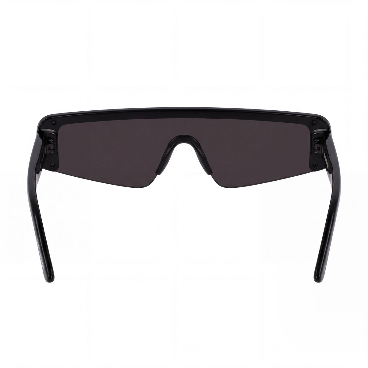 Gafas de sol Balenciaga para mujer BB0003S de lente única de plástico con protección UV, lentes grises no polarizadas, 99 mm, Photo 3