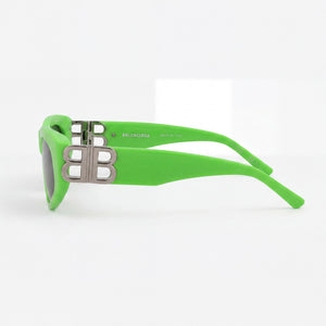 Balenciaga BB0095S Cat Eye Eyeglasses for Women — front view, Acetate