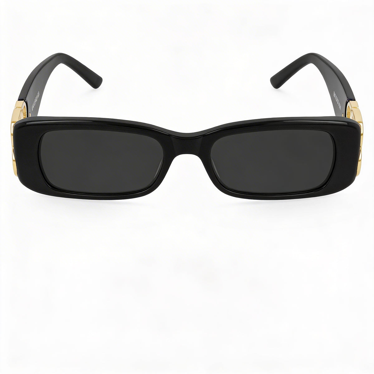 Balenciaga Bb0096s-001 Black Rectangle Eyeglasses for Women, 51mm, Photo 2