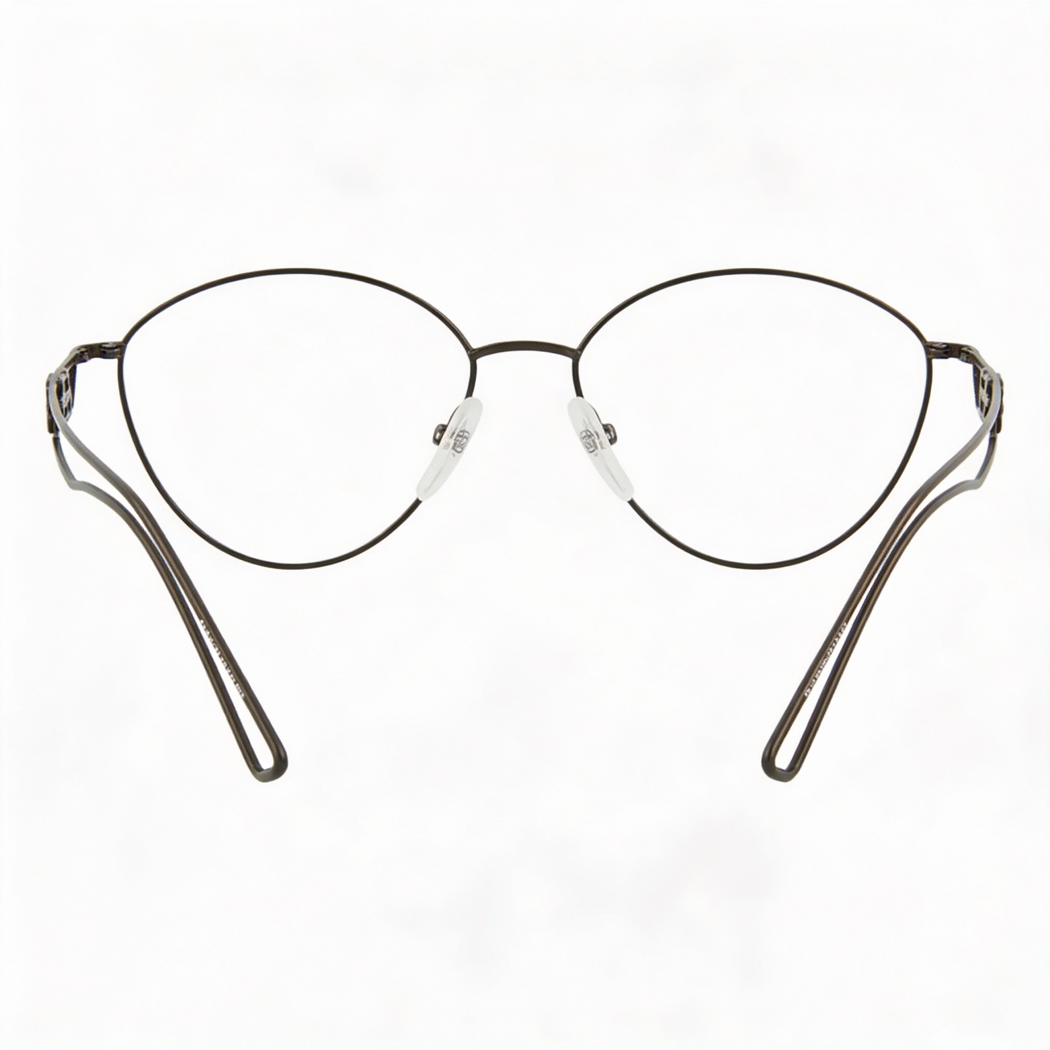 Balenciaga Round/Oval Grey Round Eyeglasses Unisex, Metal 55mm, Photo 4