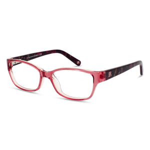 Banana Republic Banana Republic Buffy 0JZU 00 Pink Rectangle Eyeglasses for Men, Plastic frame