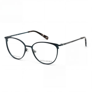 Banana Republic Ginnifer Green Round Eyeglasses for Men, Metal frame