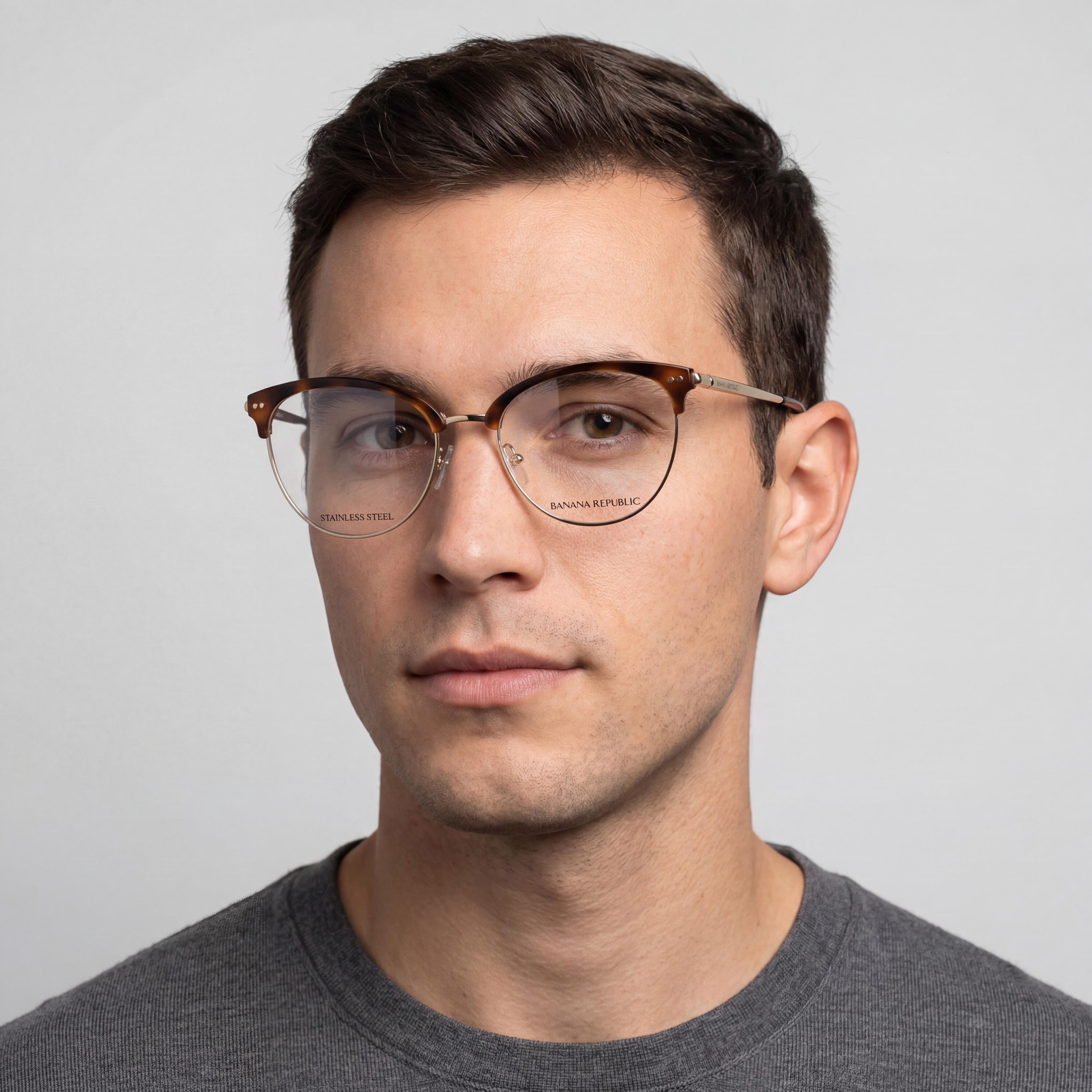 Gafas Loraine Marrón Havana Banana Republic para Hombre, Photo 3