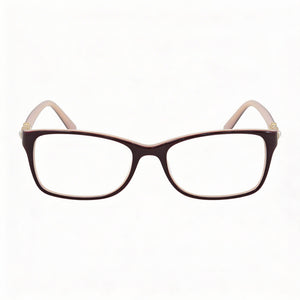 Bebe Bb5133 Rectangle Eyeglasses for Women — front view, Metal