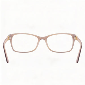 Bebe Bb5133 Rectangle Eyeglasses Women — side view, Black Metal temples