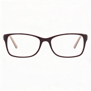 Bebe Bb5133 Rectangle Eyeglasses for Women — front view, Metal