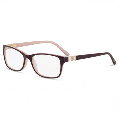 Bebe Bb5133 Brown Rectangle Eyeglasses for Women, Metal frame