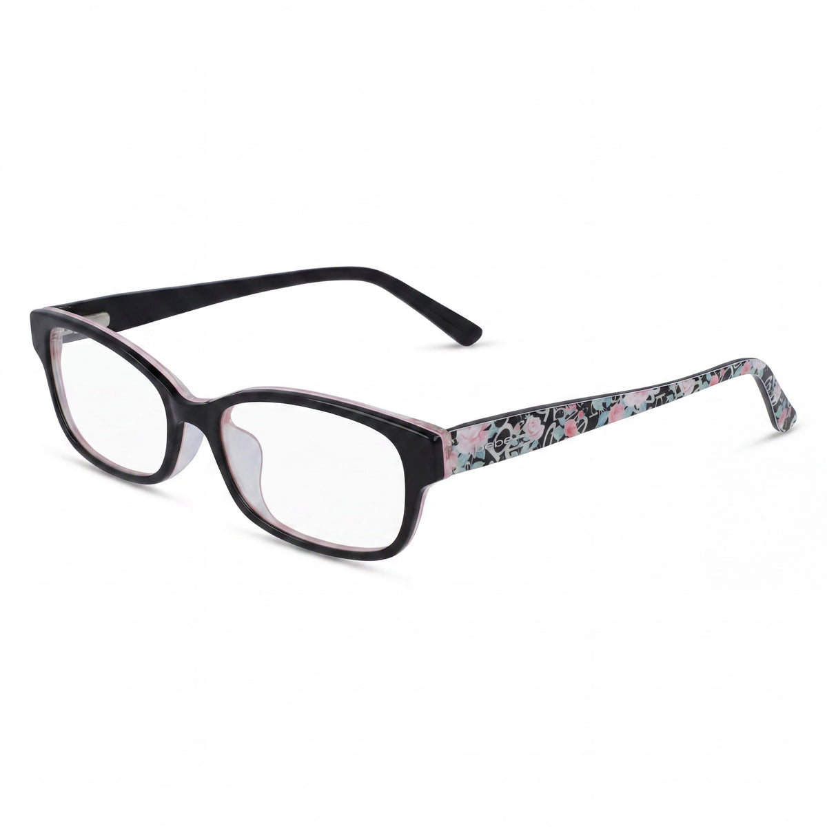 Gafas graduadas rectangulares Bebe Bb5183 para hombre, negras, 51 mm, Photo 1