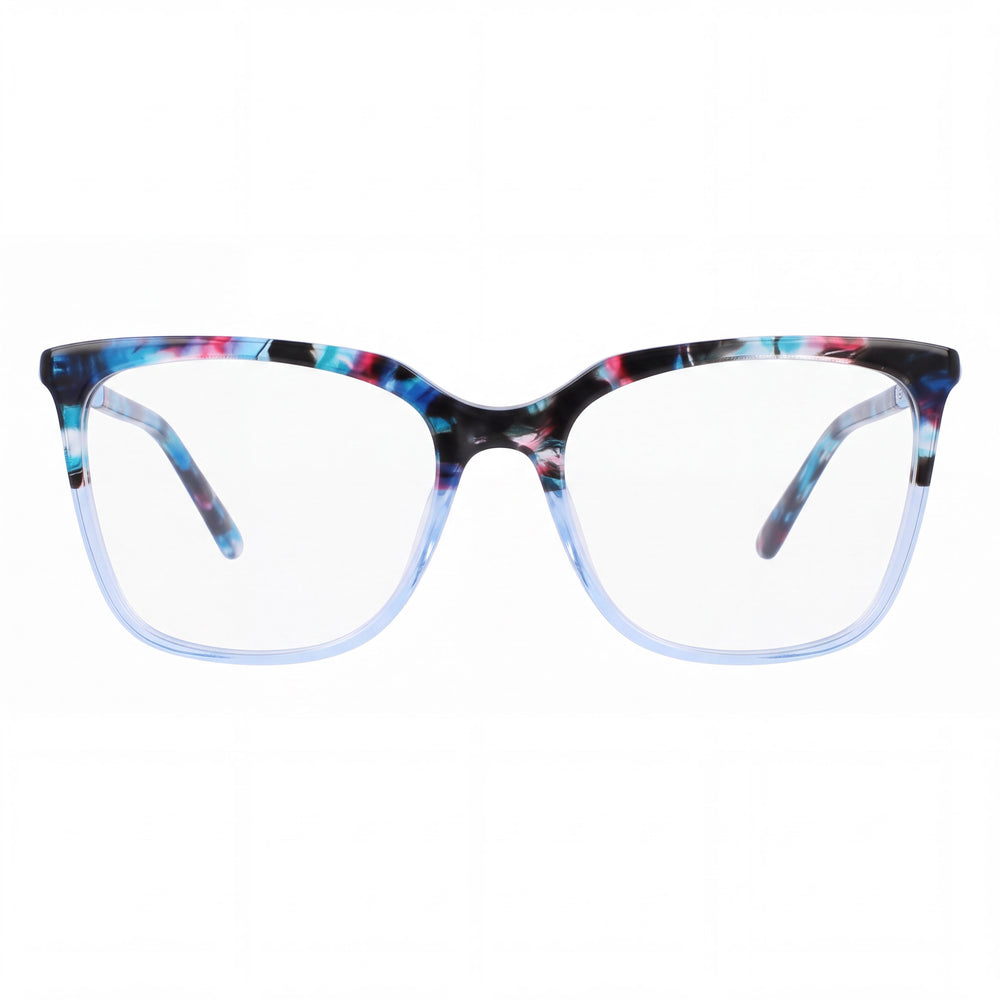 Bebe Bb5191 Rectangle Eyeglasses for Men — front view, Metal