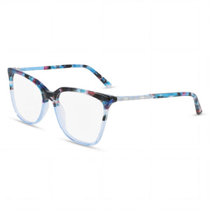Bebe Bb5191 Blue Square Eyeglasses for Men, Metal frame