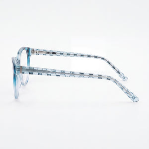 Bebe Bb5195 Cat Eye Eyeglasses for Women — front view, Metal