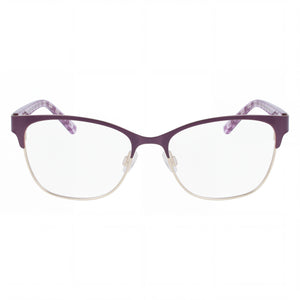 Bebe Bb5196 Rectangle Eyeglasses for Men — front view, Metal