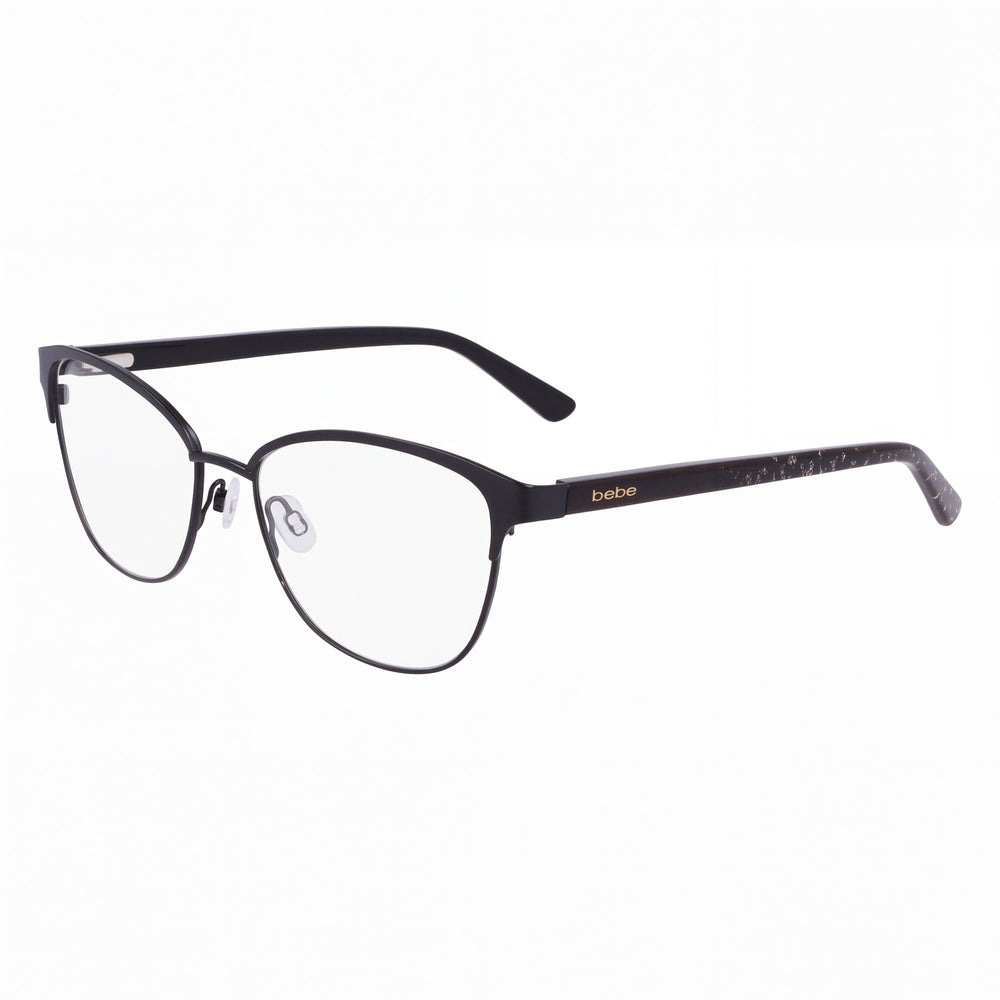 Bebe Bb5202 Jet Rectangle Eyeglasses for Men, Metal frame