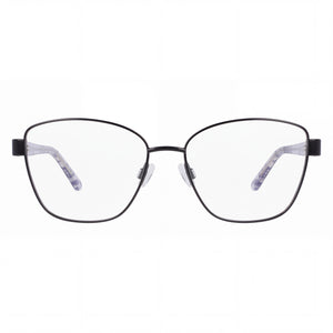 Bebe Bb5209 Rectangle Eyeglasses for Men — front view, Metal