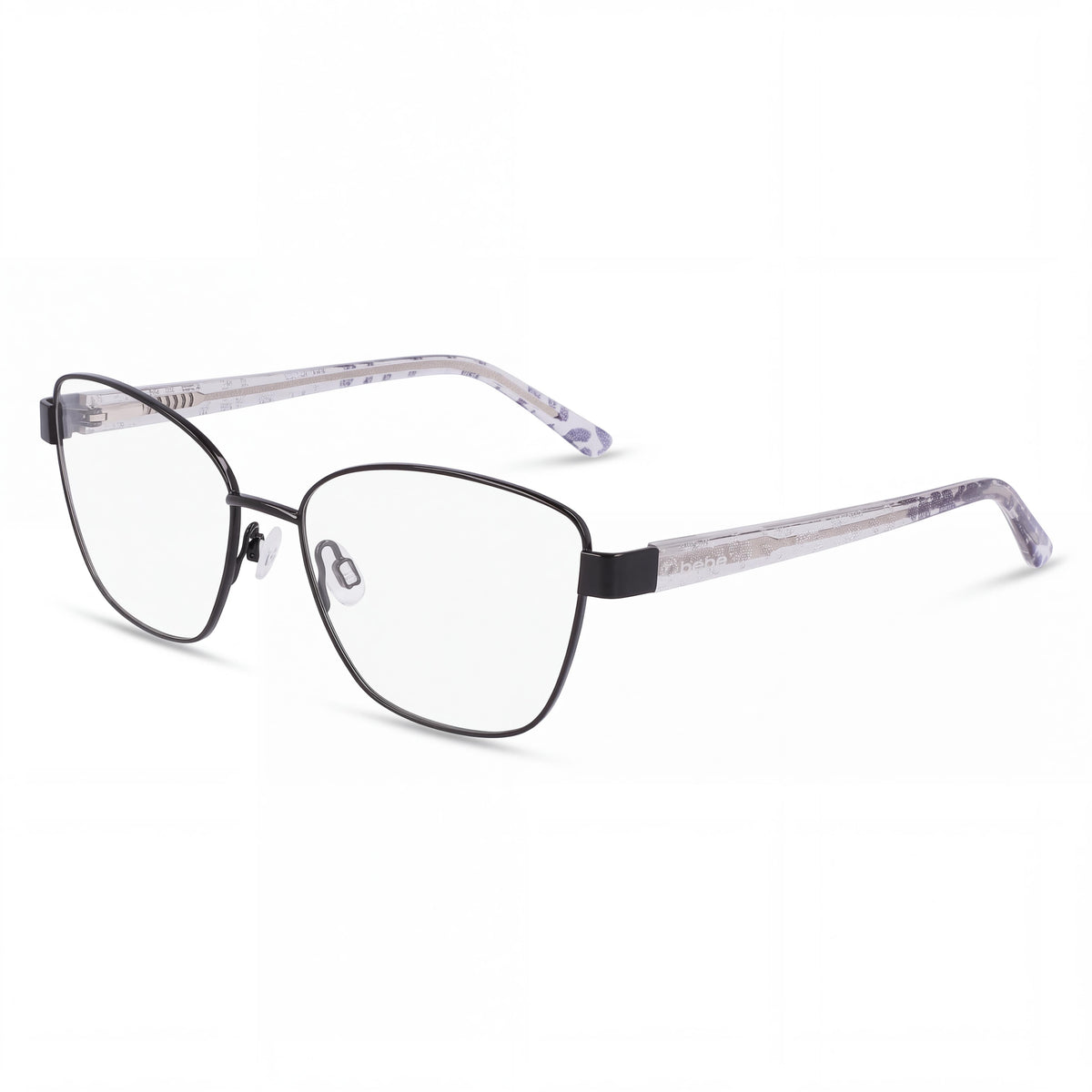 Gafas graduadas rectangulares para hombre bebe Bb5209 Jet Black, 54mm, Photo 1