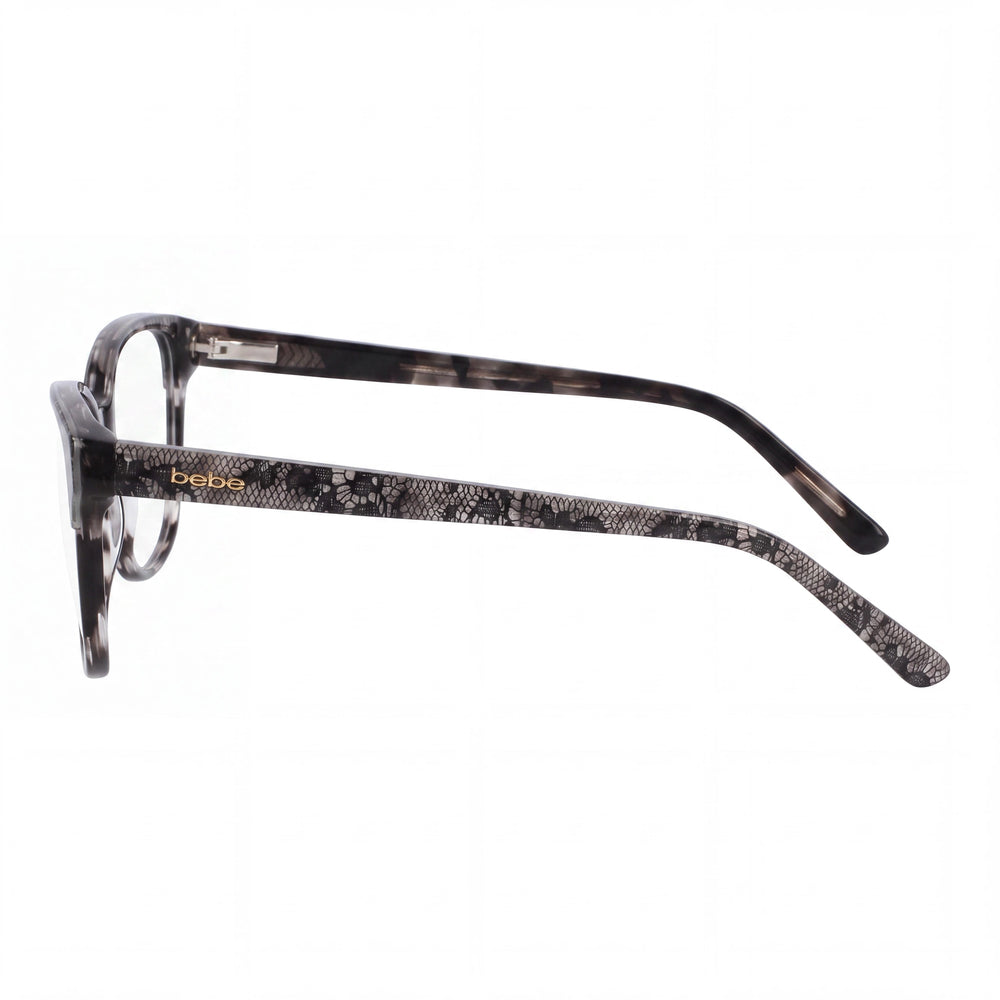 Bebe Bb5220 Square Eyeglasses for Men — front view, Acetate