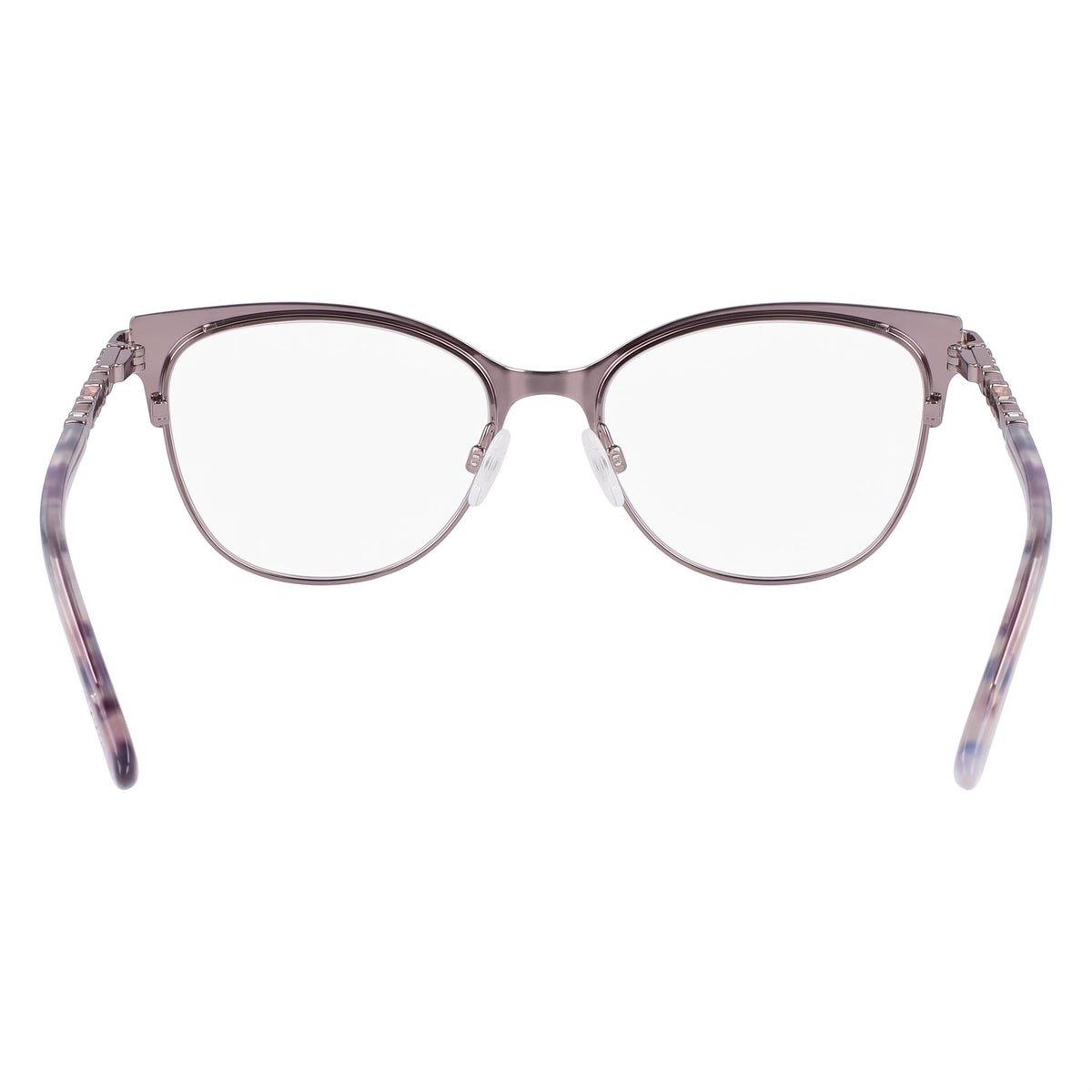 Gafas para hombre bebe Bb5224, montura de metal morada, lentes transparentes de policarbonato de 52 mm, Photo 3