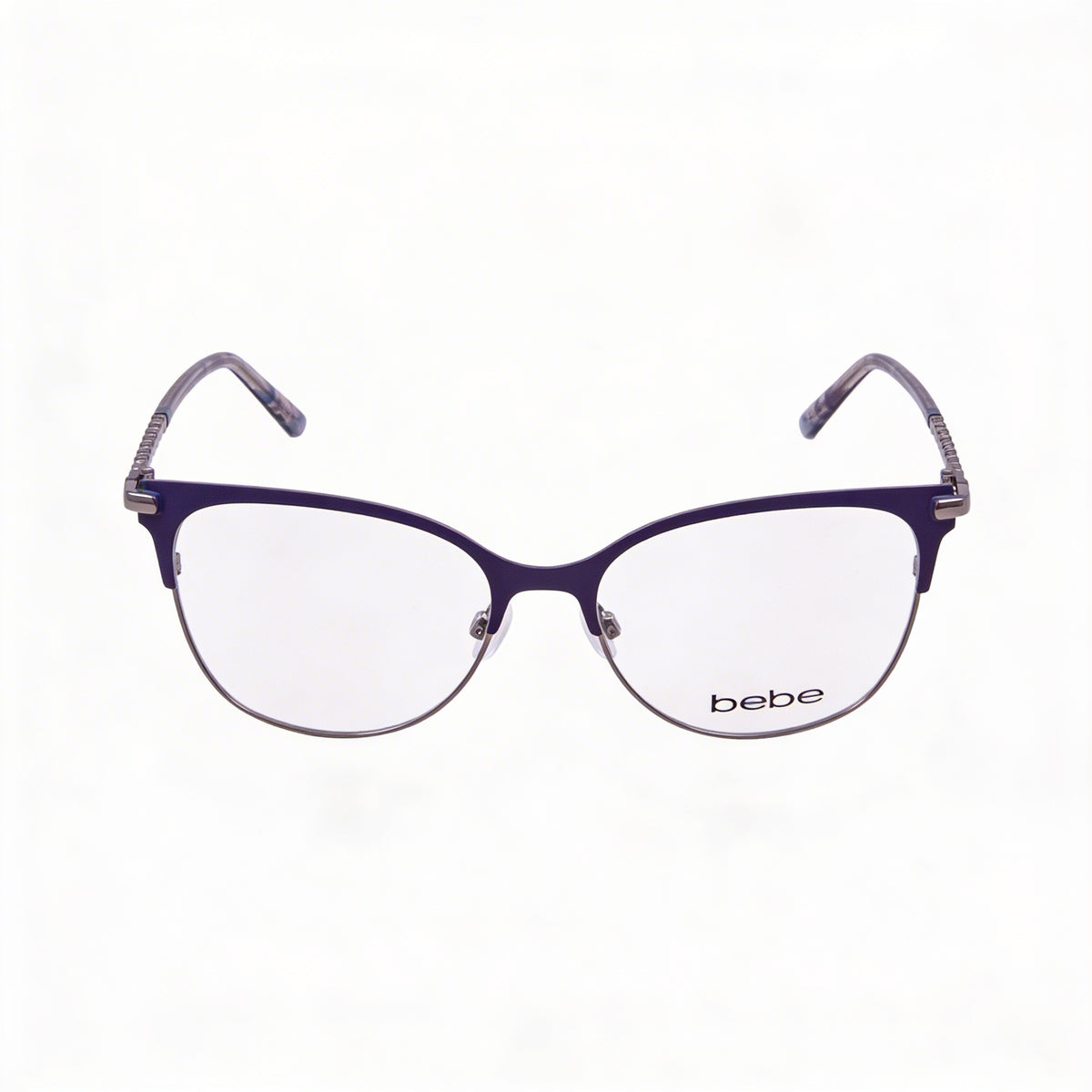 Bebe Bb5224 Violet Cat Eye Eyeglasses for Women, 55mm, Photo 2