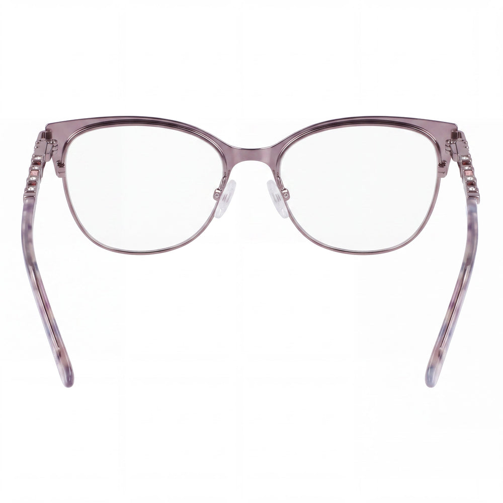 Bebe Bb5224 Rectangle Eyeglasses for Men — front view, Metal