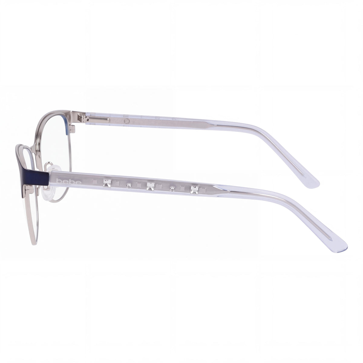 Gafas rectangulares Bebe Bb5226 azul marino para hombre, 51 mm, Photo 2