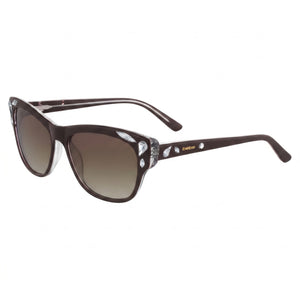 Bebe BB7163 Brown Cat Eye Sunglasses for Women, Brown Gradient lens