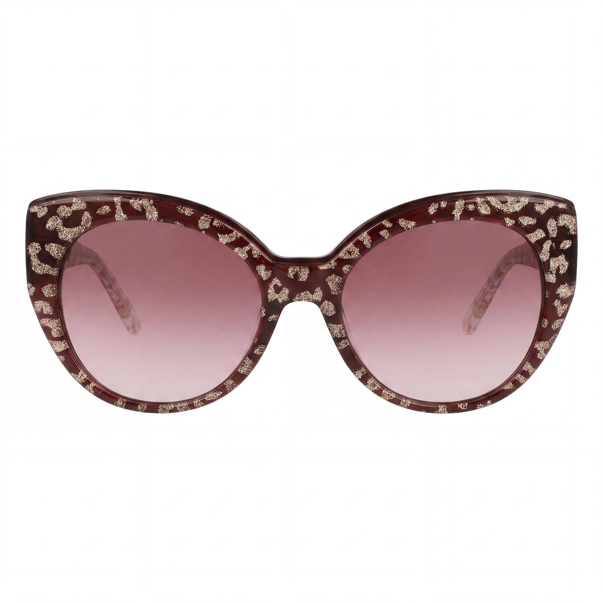 Bebe Bb7231 Burgundy Animal Cat Eye Sunglasses for Women, Photo 2