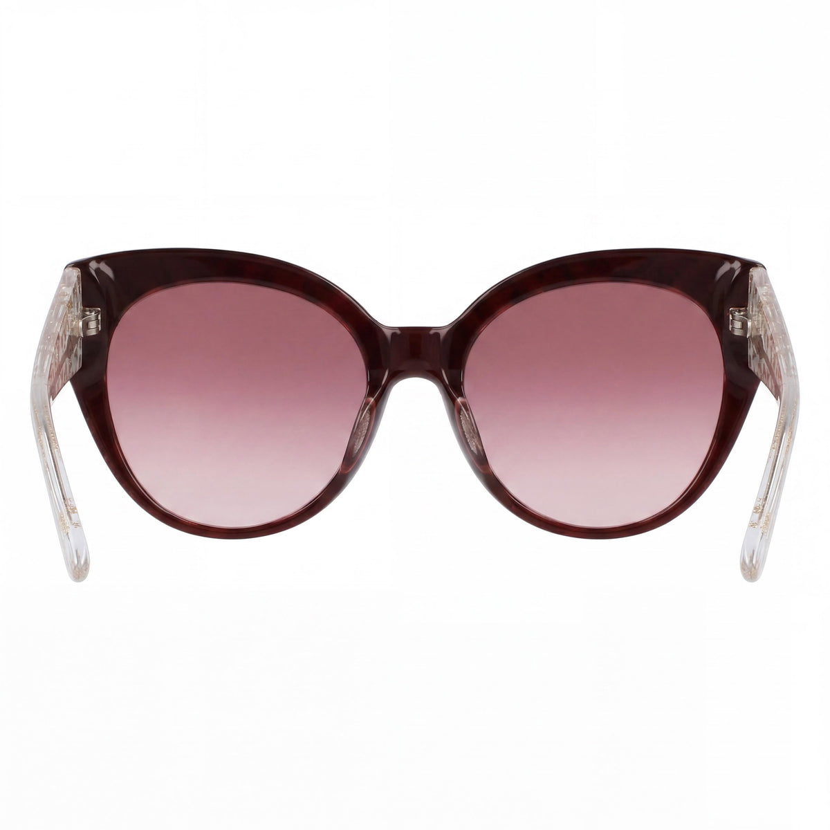Bebe Bb7231 Burgundy Animal Cat Eye Sunglasses for Women, Photo 4
