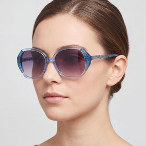 Bebe Bb7245 Blue Sunglasses Women — lifestyle wear, poolside lounging and summer resorts