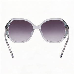 Bebe Bb7245 Oval Sunglasses for Women — front view, Plastic frame