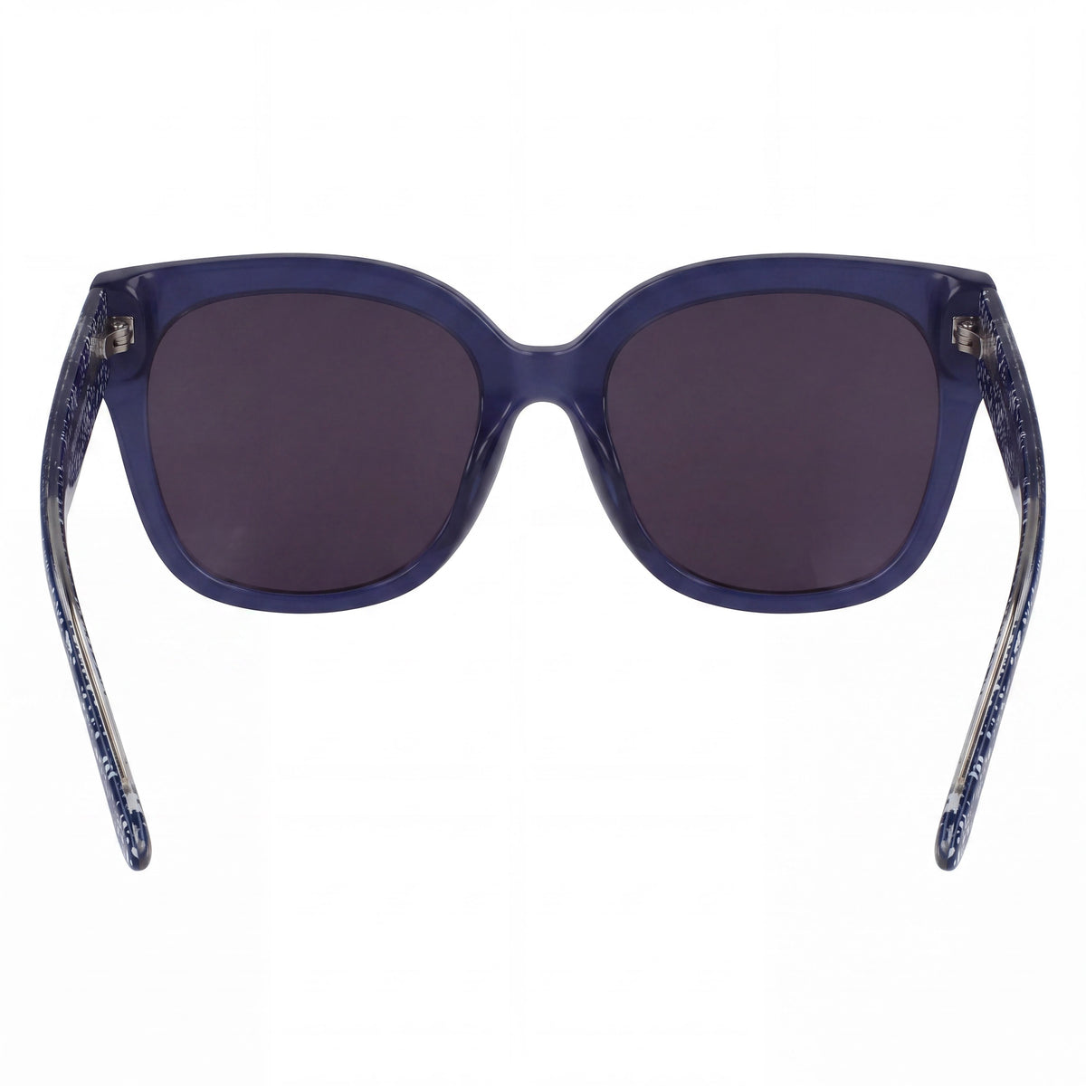 Gafas de sol unisex Bebe Bb7248 cuadradas de cristal azul marino, 56 mm, Photo 3