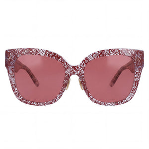Bebe Bb7248 Butterfly Sunglasses for Women — front view, Plastic frame